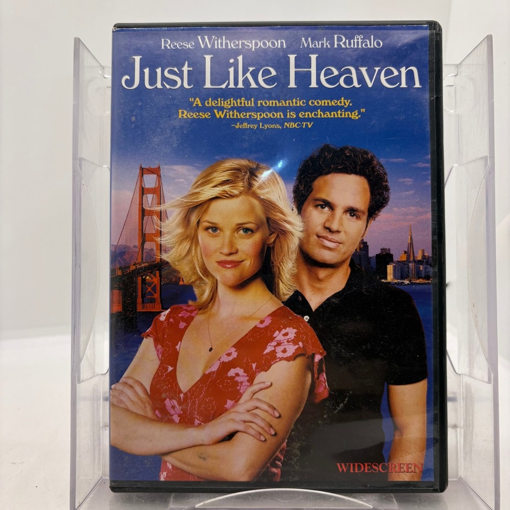 Just Like Heaven DVD Widescreen Reese Witherspoon Mark Ruffalo RomCom 2005 91973
